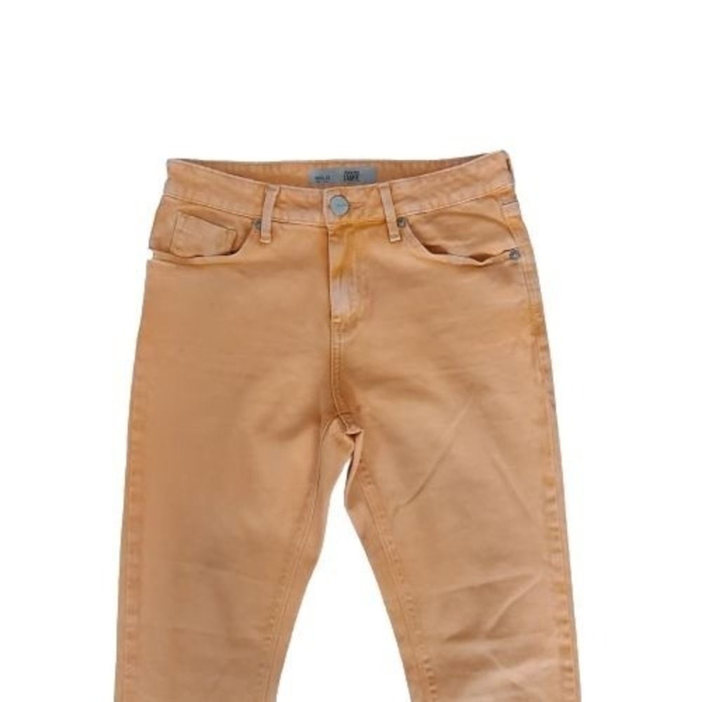 Topshop Moto Women's Jamie Skinny Jeans Light Orange Size W28 L32 - Picture 3 of 12